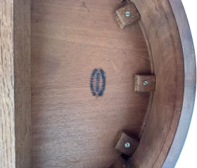 Arts & Crafts Side Table by Johann Georg van Caspel for H.F. Jansen & Zonen